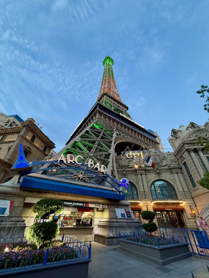 Photograph of Eiffel Tower Restaurant in Las Vegas, Nevada — landmark, July 21, 2026