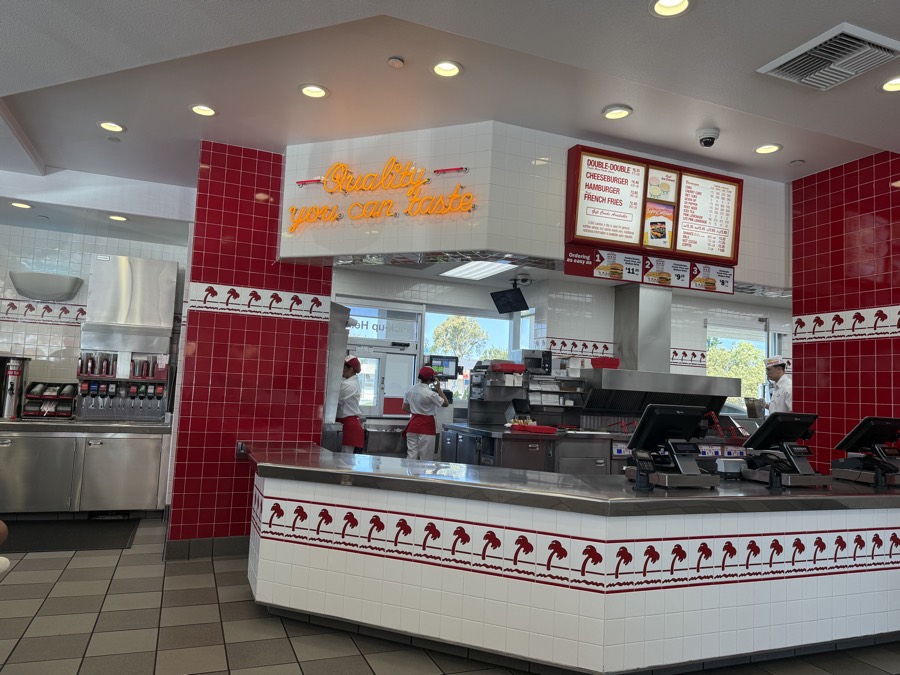 In-N-Out Burger - Interior