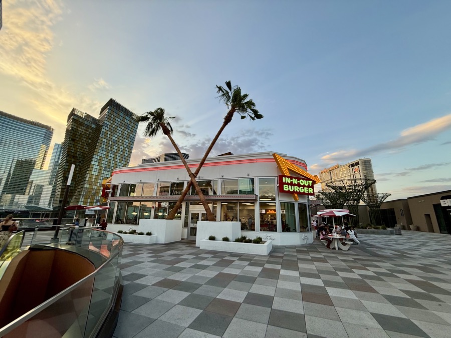 Photograph of In-N-Out with iconic palm trees in Las Vegas, Nevada — landmark, July 21, 2026