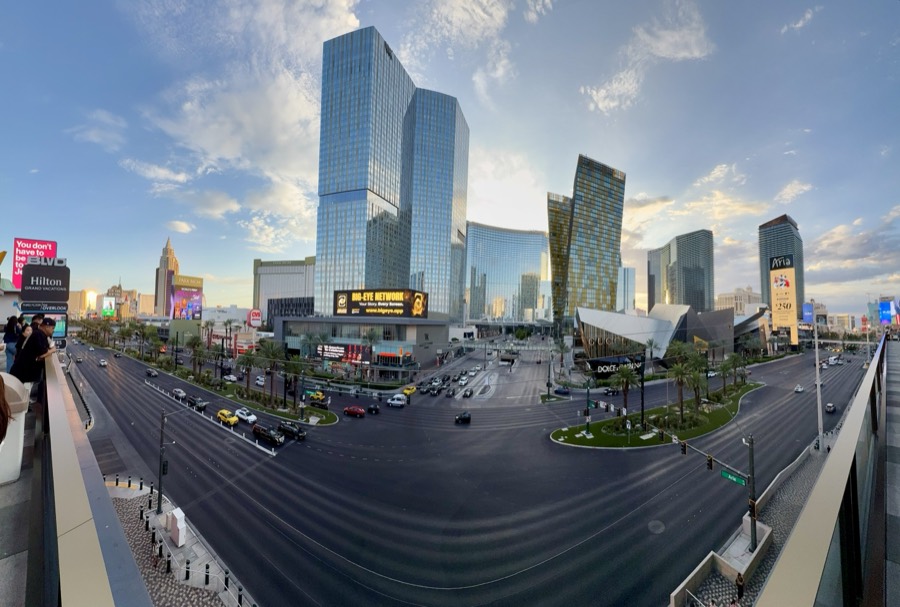 Photograph of Las Vegas Blvd Panorama, Las Vegas, Nevada — travel photograph, July 21, 2026
