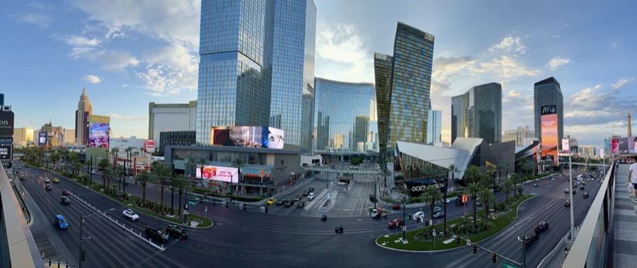 Photograph of Las Vegas Blvd Panorama, Las Vegas, Nevada — travel photograph, July 21, 2026