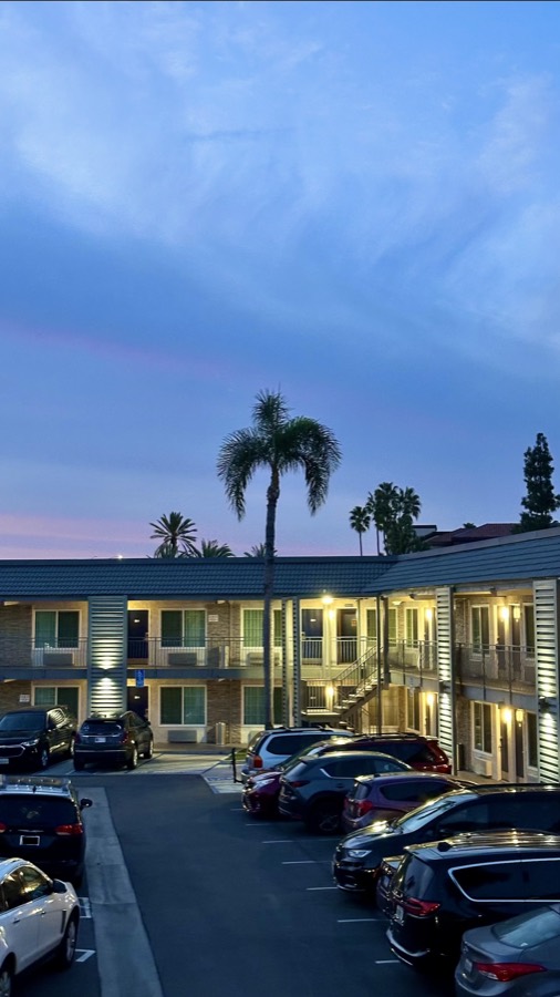 Motel - early morning