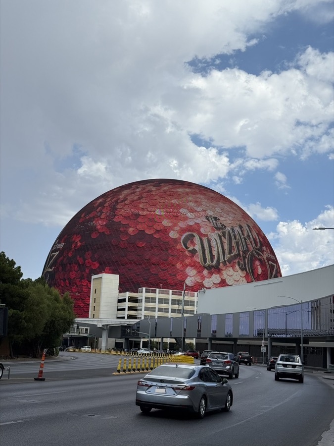 Photograph of Sphere in Las Vegas, Nevada — landmark, July 20, 2026