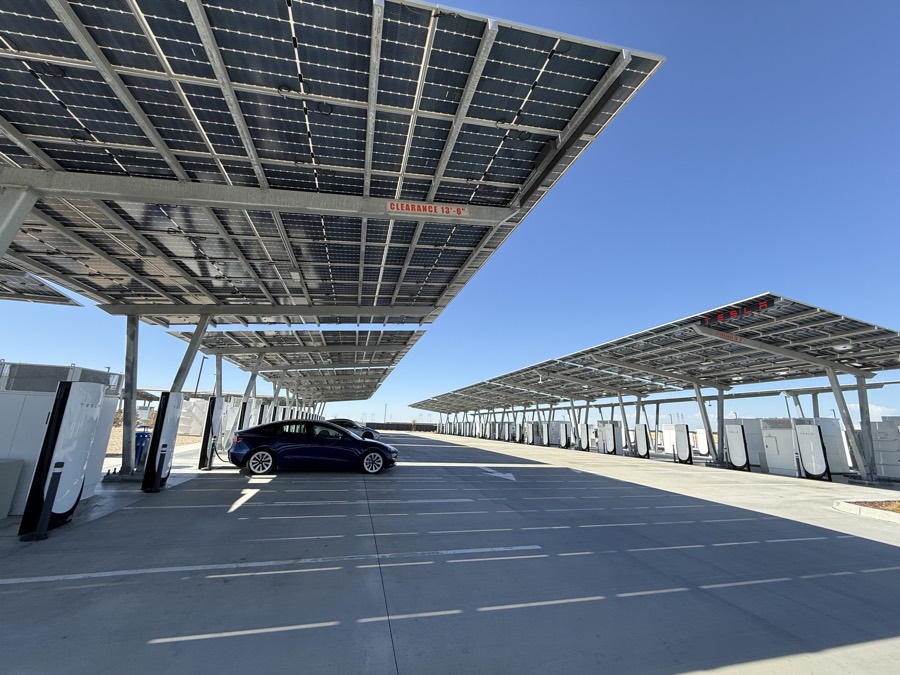 Photograph of Tesla Oasis in Lost Hills, California — landmark, July 22, 2026