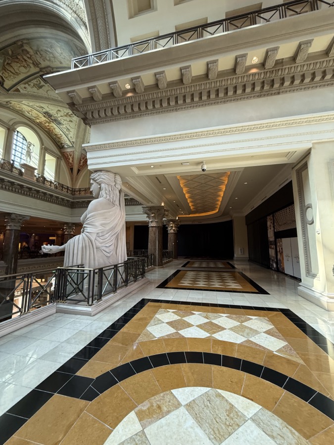 Photograph of The Forum Shops in Caesars Palace, Las Vegas, Nevada — travel photograph, July 21, 2026